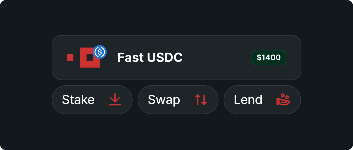 With Fast USDC