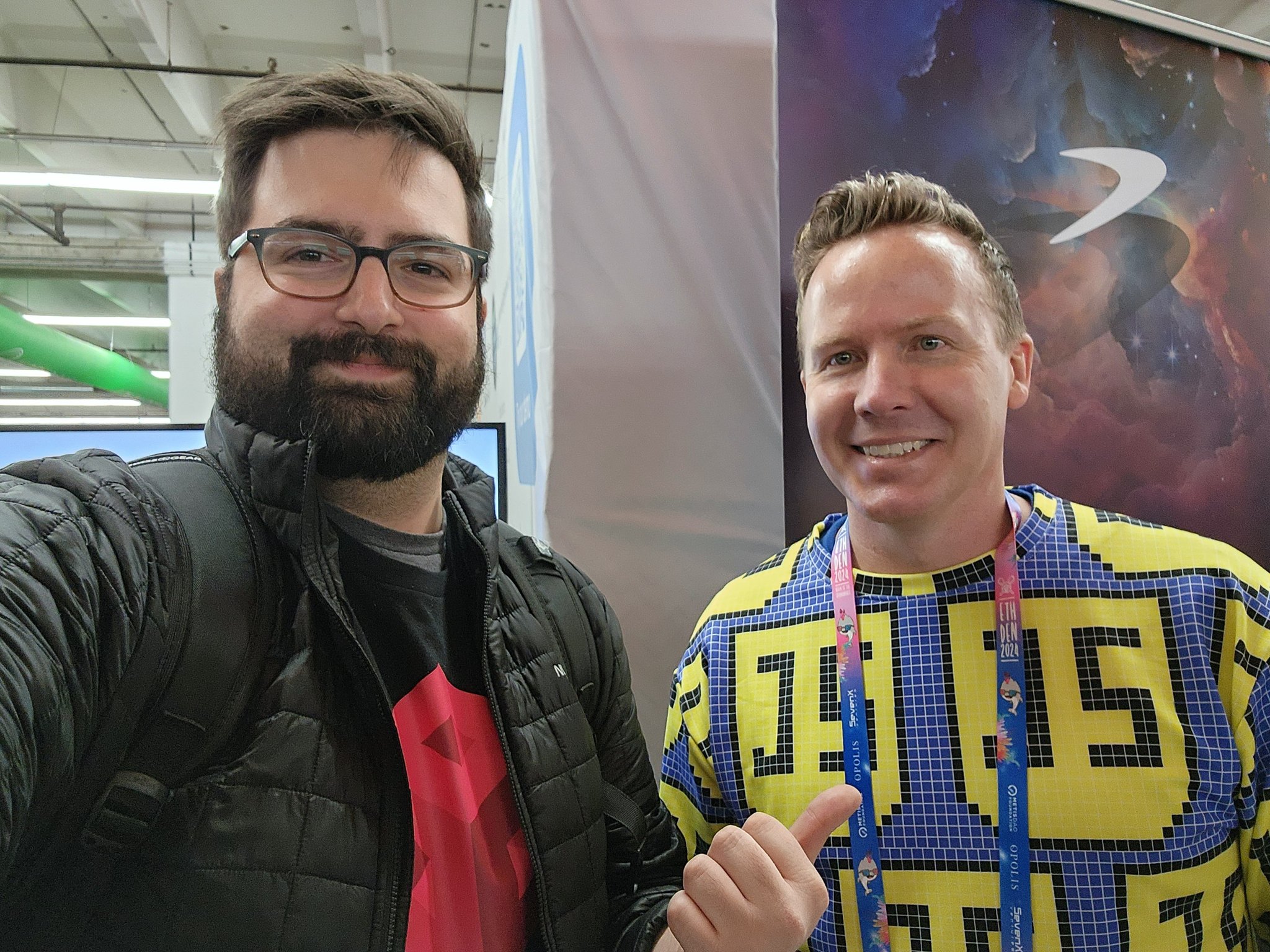 ugly sweater at ethdenver